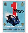 VI GRAN PREMIO DE ESPAÑA. 1 MAYO. 1955. REAL MOTO CLUB DE CATALUÑA