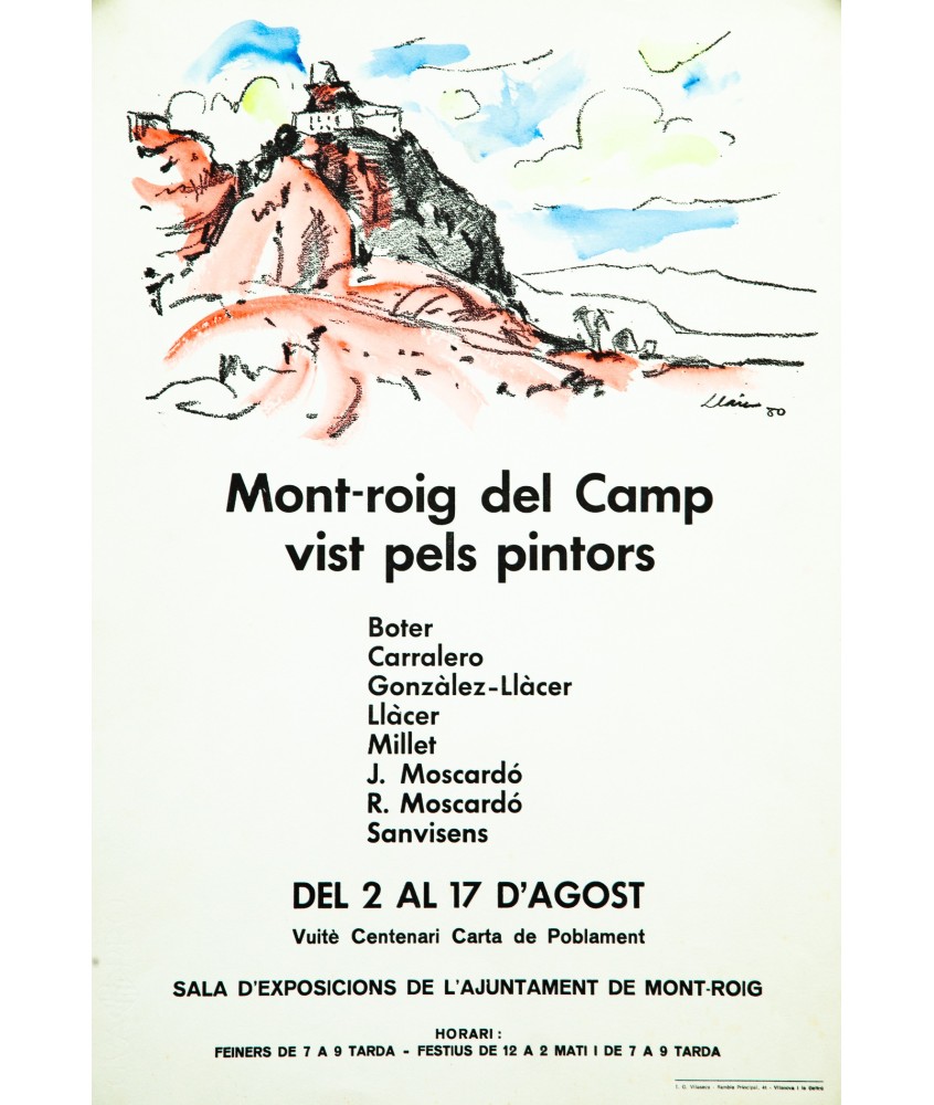 MONT-ROIG DEL  CAMP VIST PELS PINTORS