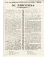 LES MAIRES CONSTITUTIONNELS DE LA VILLE DE BARCELONE. 1840. VOITURES