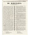 LOS ALCALDES CONSTITUCIONALES DE LA CIUDAD DE BARCELONA. 1840. CARRETONES