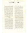 EDICT. BARCELONA 1820. MEN OF THE SEA