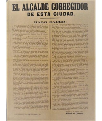 EL ALCALDE DE ESTA CIUDAD. BARCELONA 1865. ANTONIO  QUEVEDO. CARRUAJES