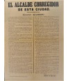 EL ALCALDE DE ESTA CIUDAD. BARCELONA 1865. ANTONIO  QUEVEDO. CARRUAJES