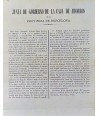 JUNTA DE GOBIERNO DE LA CAJA DE AHORROS. BARCELONA 1860. VISITA ISABEL IIª