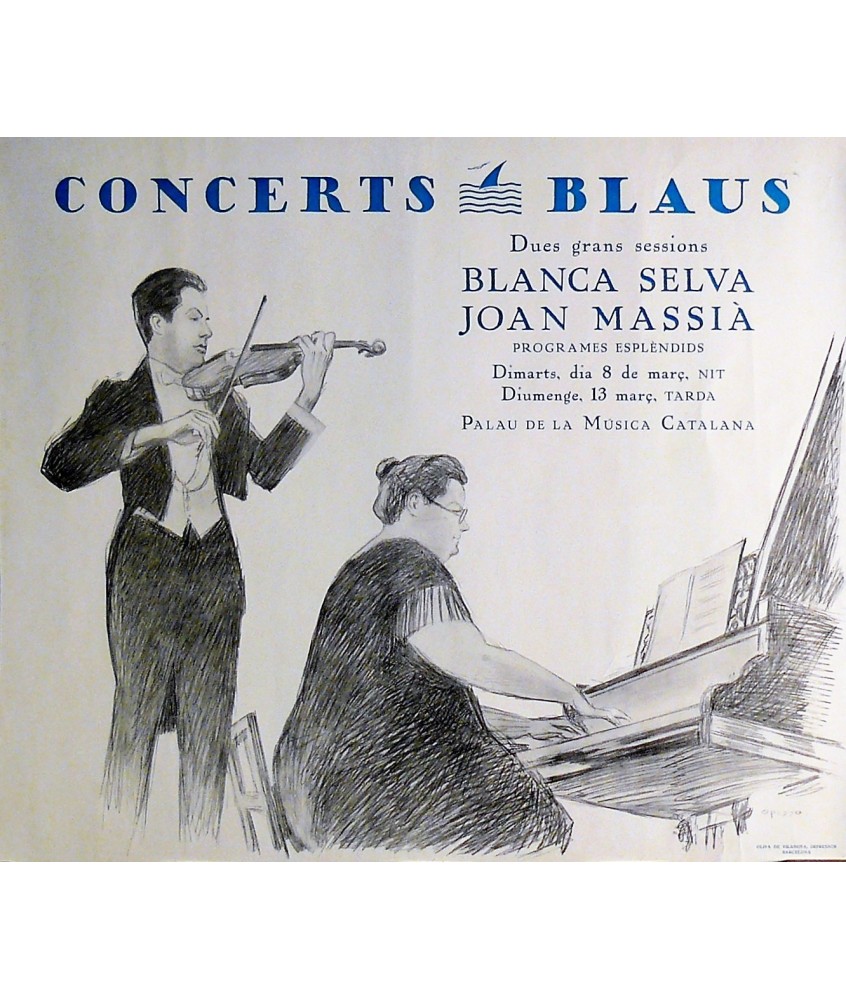 CONCERTS BLAUS. BLANCA SELVA - JOAN MASSIA