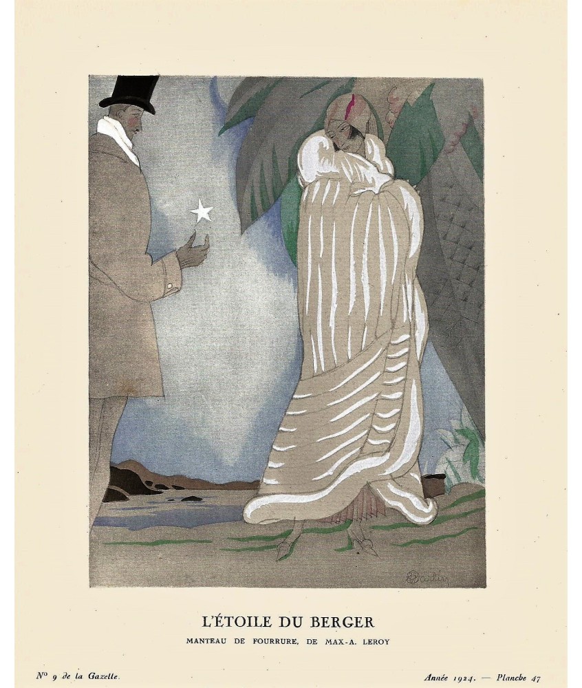 L'ETOILE DU BERGER. CHARLES MARTIN. GAZETTE DU BON TON