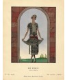 ME VOICI!. ROBE DE WORTH. GEORGES BARBIER. GAZETTE DU BON TON