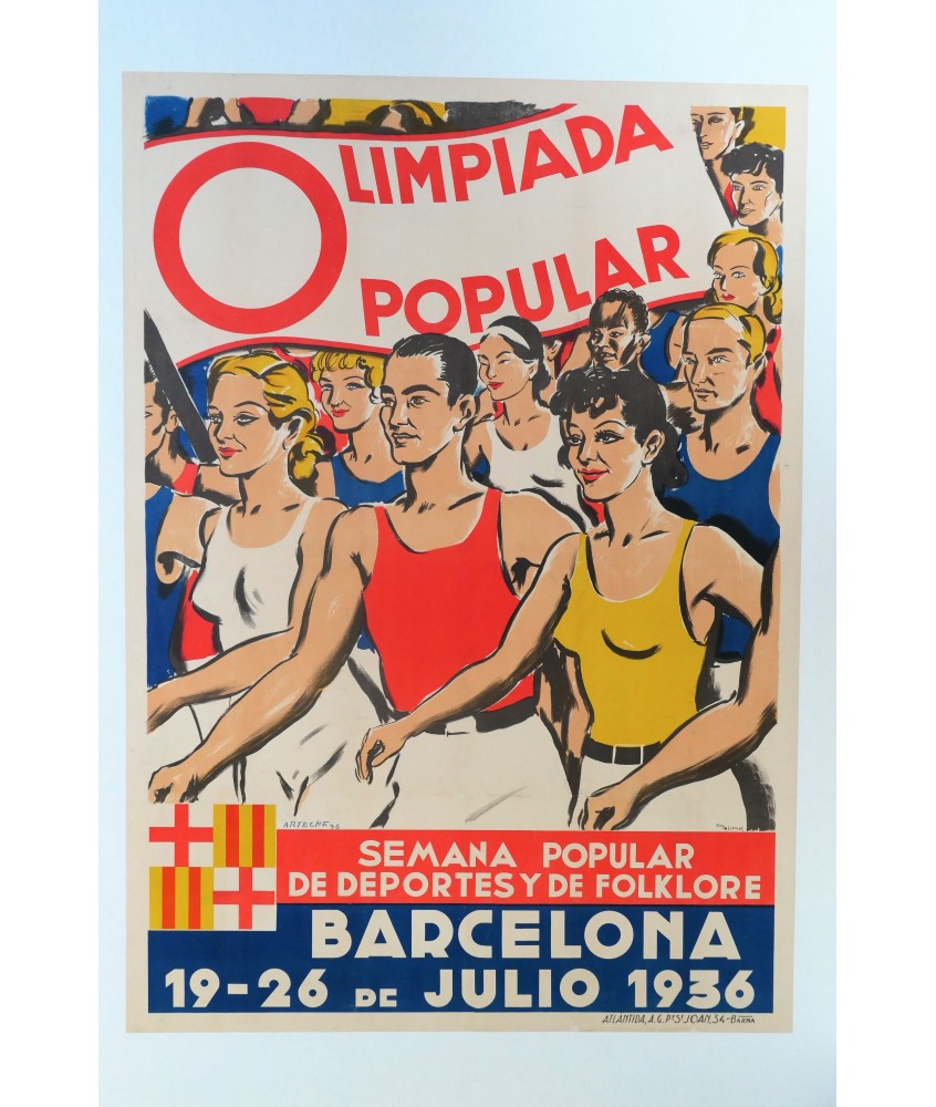 OLIMPIADA POPULAR. BARCELONA 1936