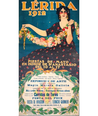 LERIDA 1912. FIESTAS DE MAYO EN HONOR DE SAN ANASTASIO