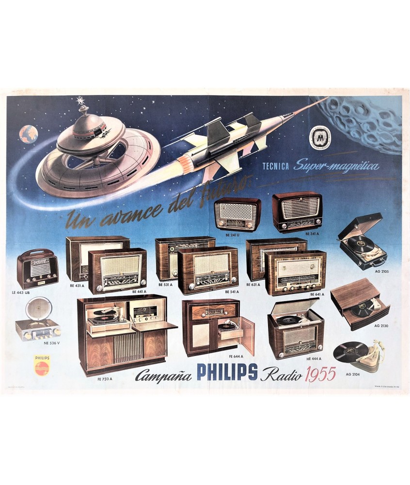 CAMPAÑA PHILIPS RADIO 1955