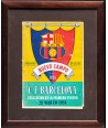 PROGRAMA OFICIAL NUEVO CAMPO F.C. BARCELOAN. 1954. PRIMERA PIEDRA