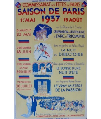 SAISON de PARIS 1937
