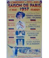 SAISON de PARIS 1937