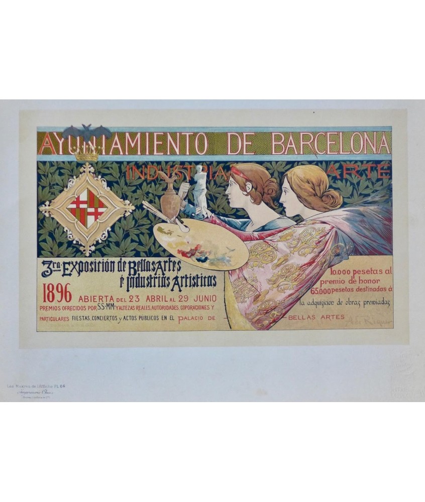 AYUNTAMIENTO DE BARCELONA, LES MAÎTRES DE L'AFFICHE