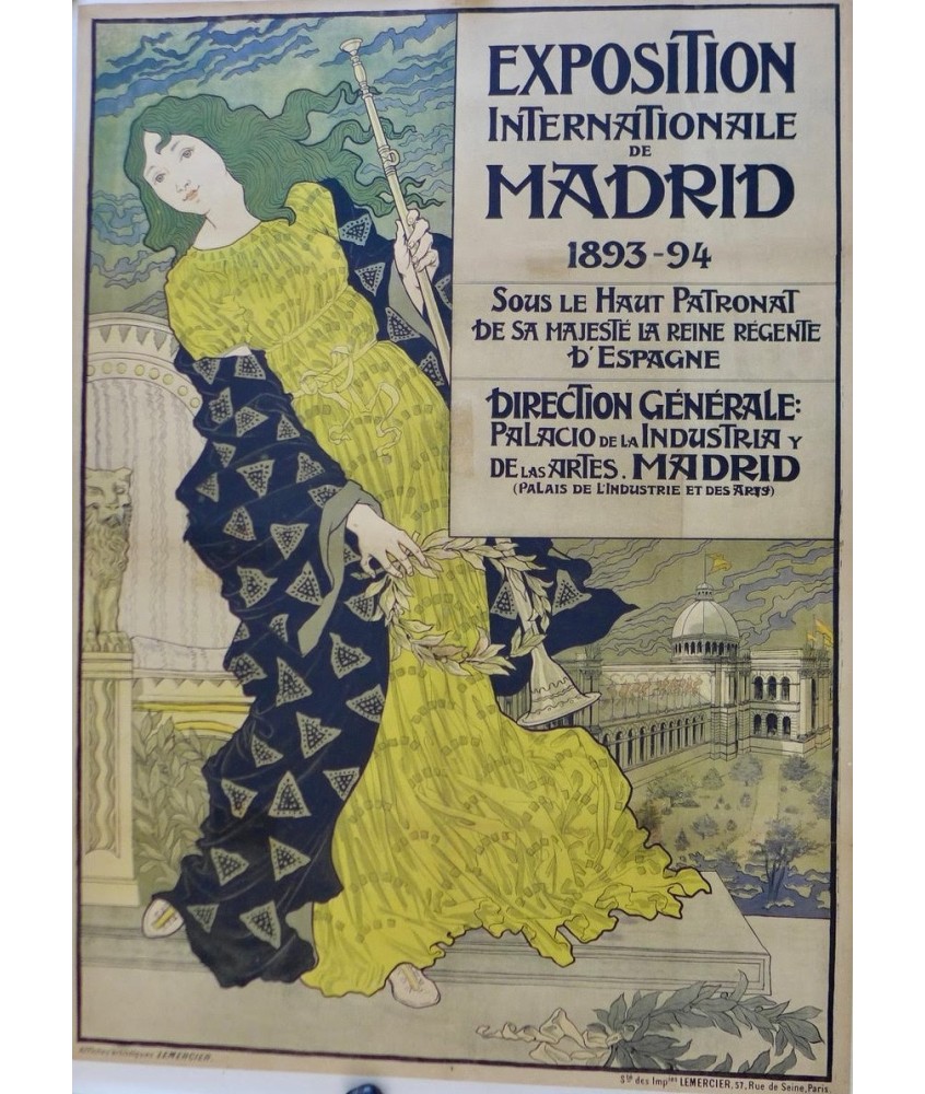 EXOSITION INTERNATIONALE MADRID 1893-94