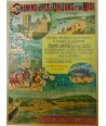 BIARRITZ ARCACHON. Chemins Fer Orléans et Midi 1892