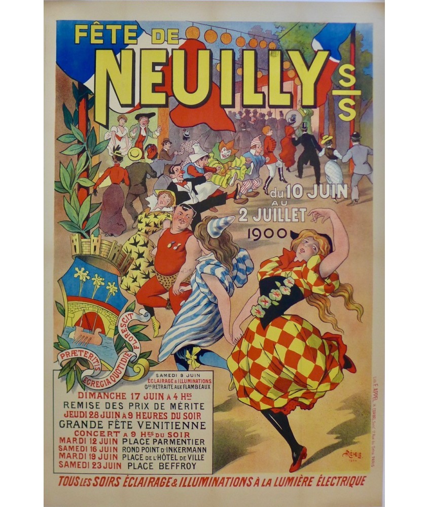 NEUILLY Fetes en 1900