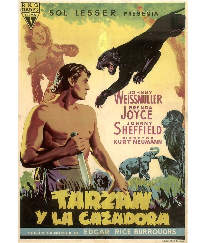 TARZAN Y LA CAZADORA