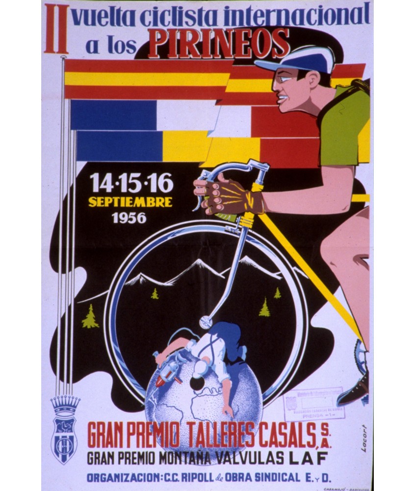 VUELTA CICLISTA A LOS PIRINEOS 1956