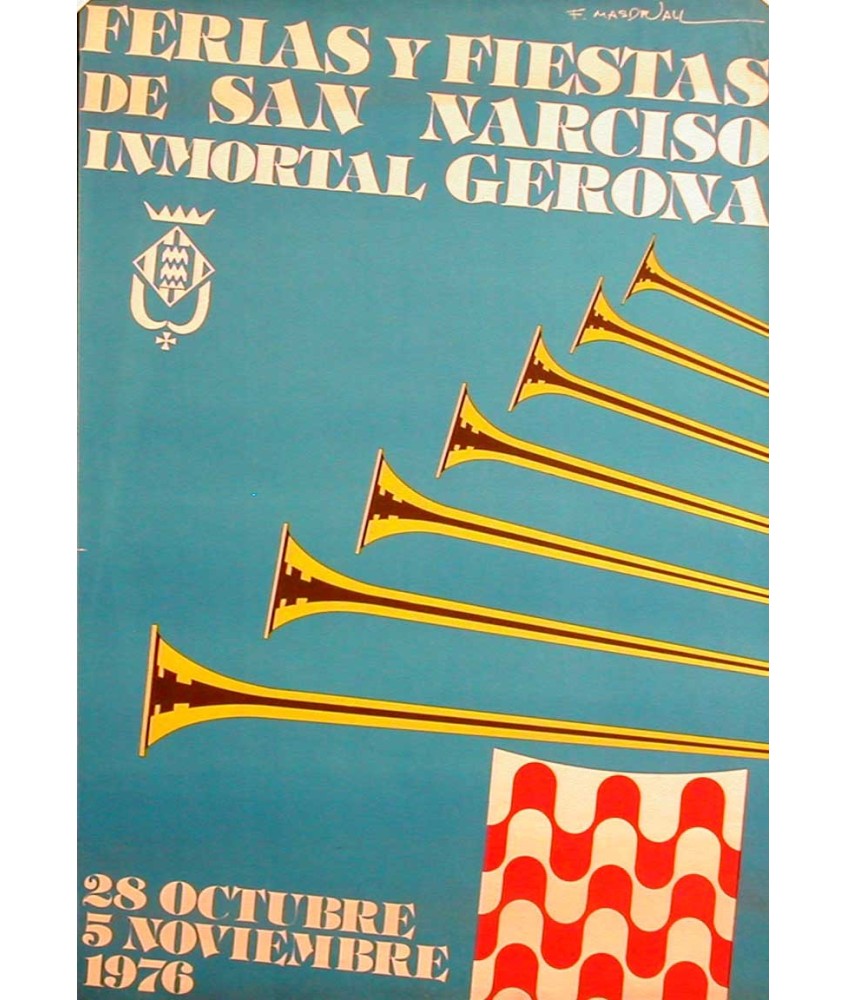 GERONA FERIAS Y FIESTAS DE SAN NARCISO 1976