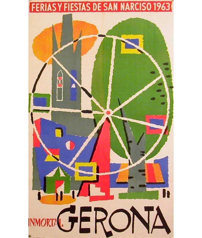 GERONA FERIAS Y FIESTAS DE SAN NARCISO 1963