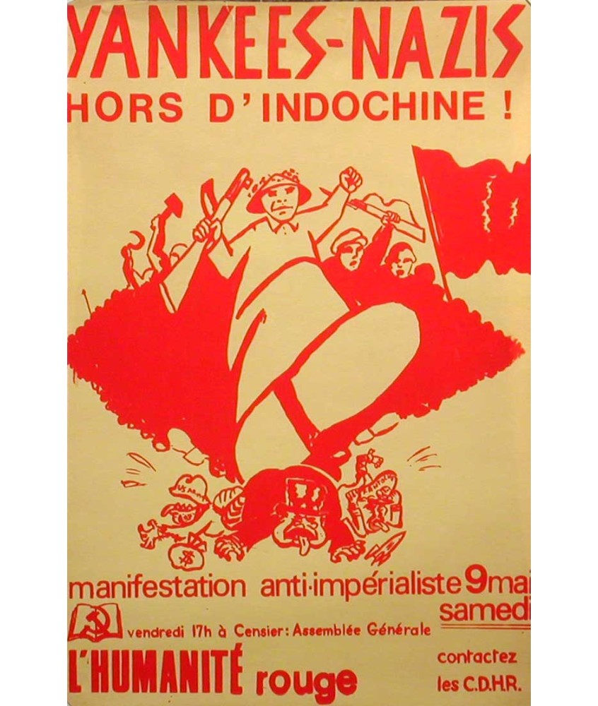 YANKEES-NAZIS HORS D'INDOCHINE!