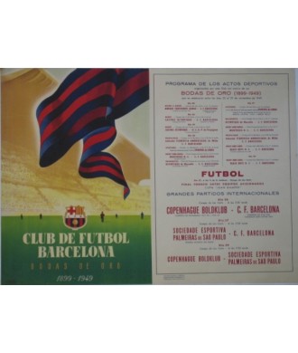 CF BARCELONA. BODAS DE ORO. 1899-1949