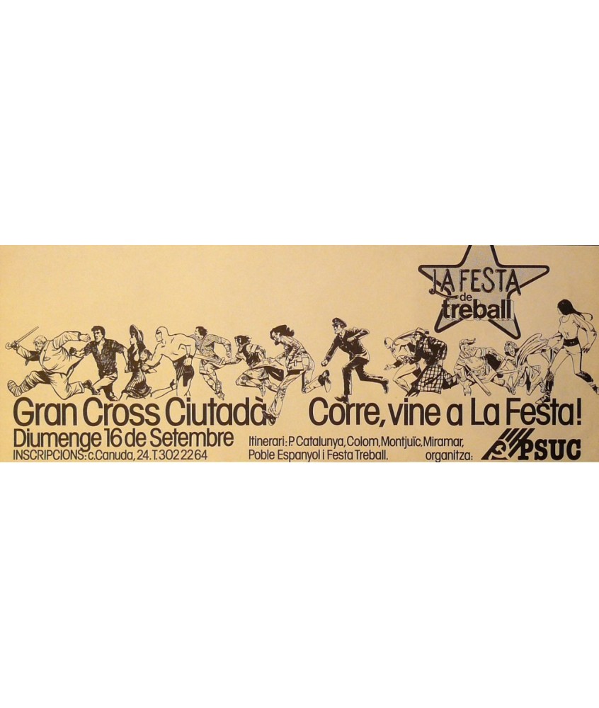 GRAN CROSS CIUTADA, CORRE VINE... PSUC