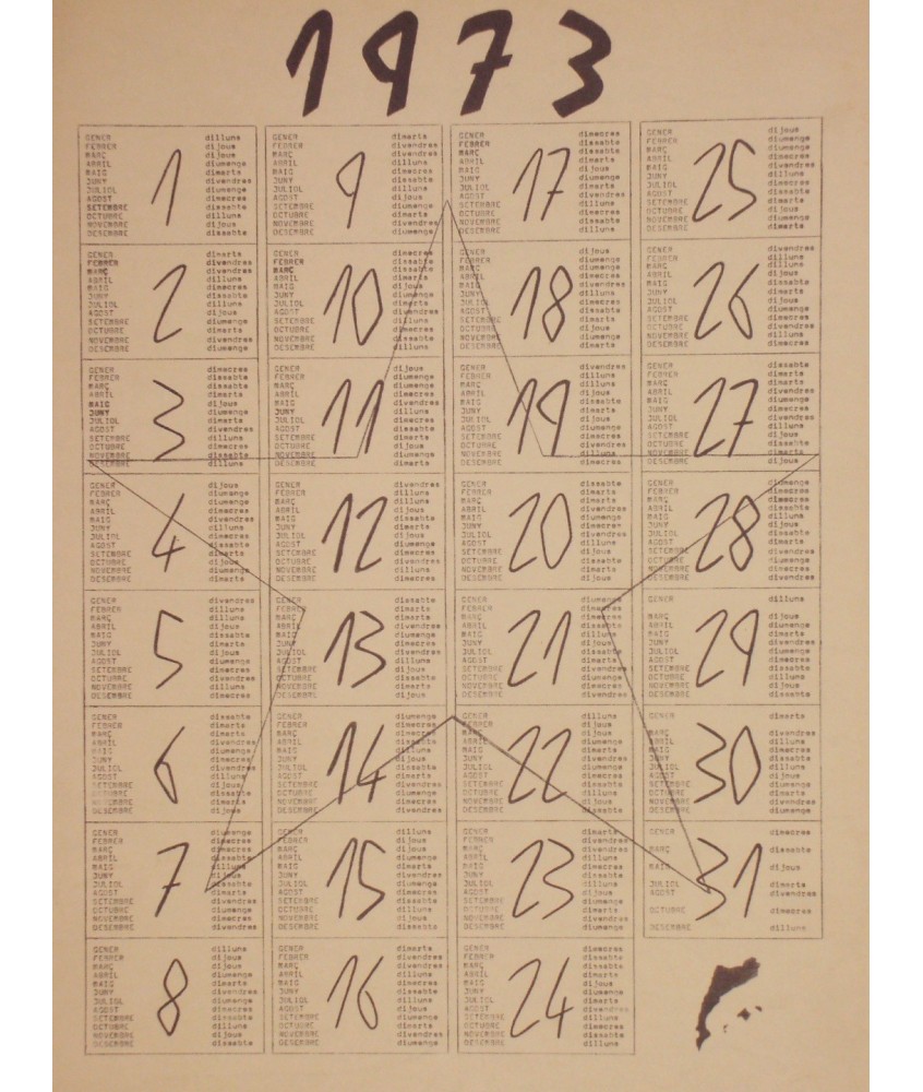 CALENDARI 1973