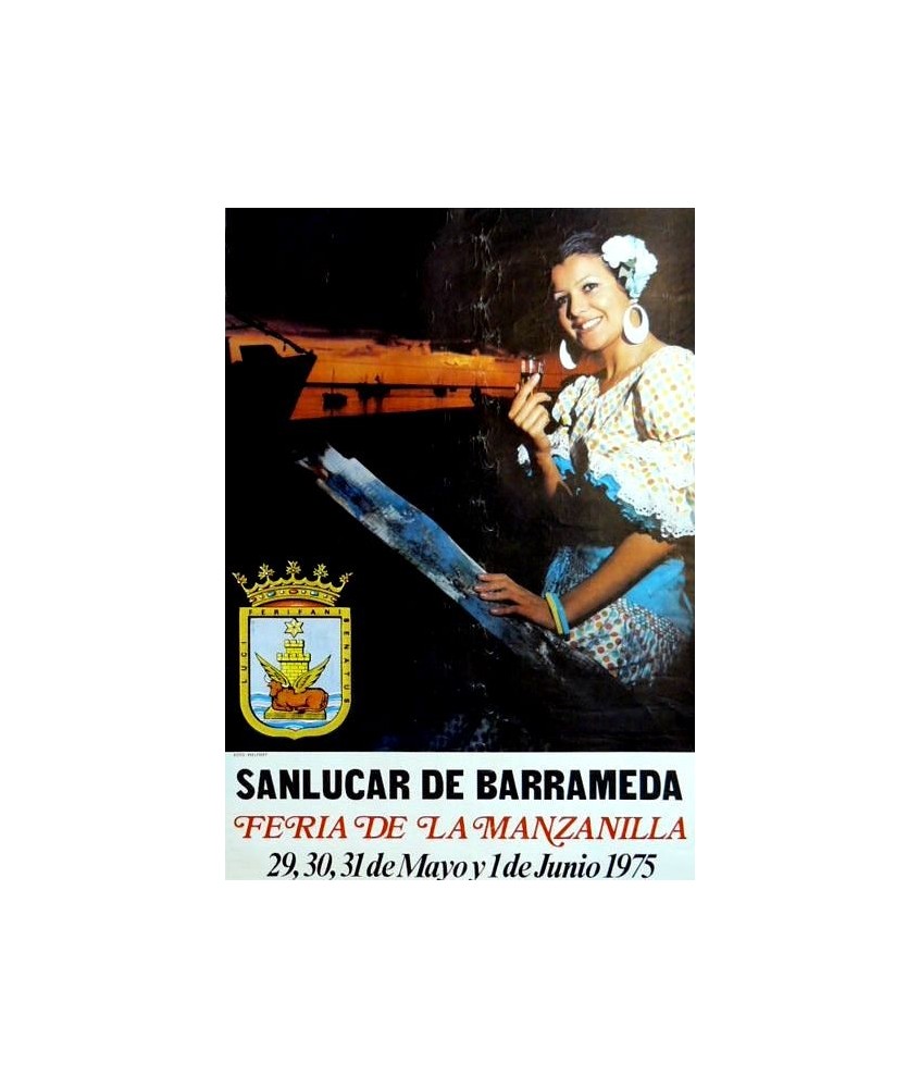 FERIA DE LA MANZANILLA. SANLUCAR DE BARRAMEDA 1975