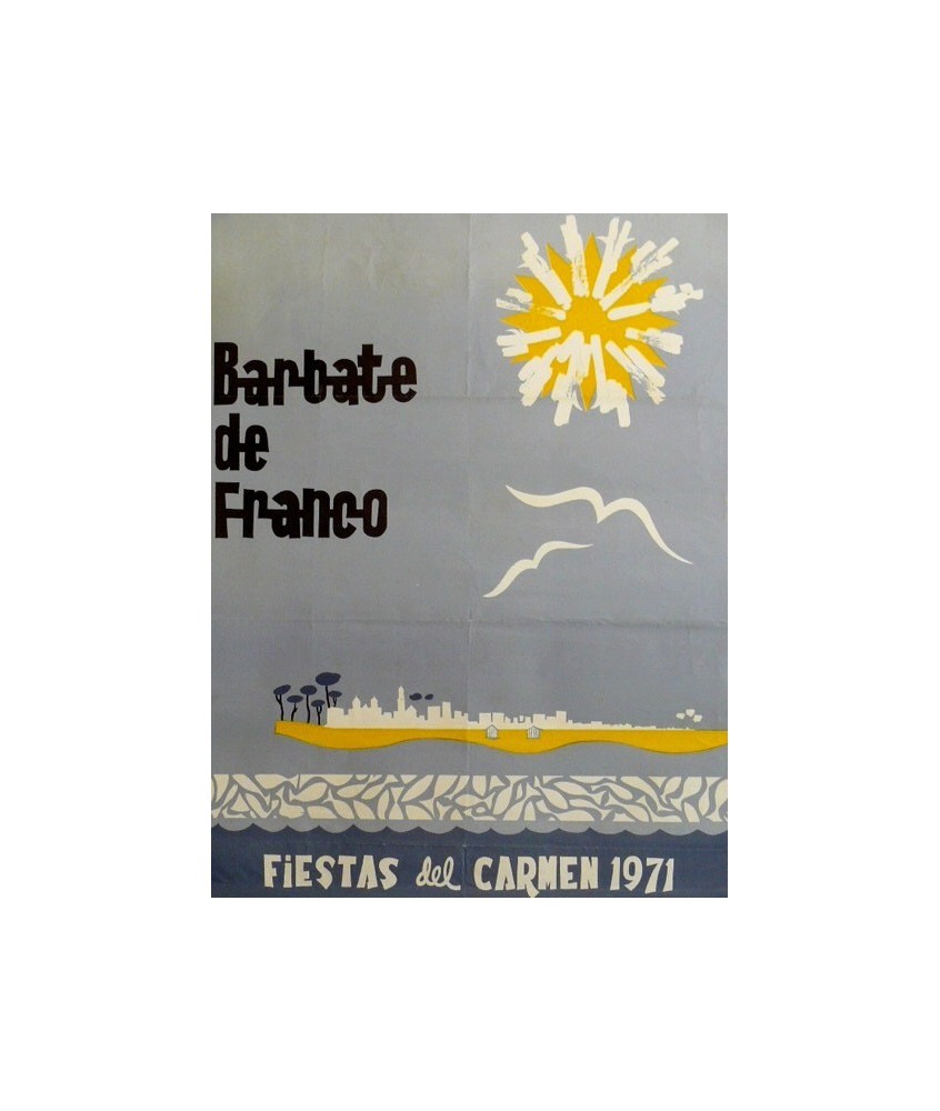 BARBATE DE FRANCO  FIESTAS DEL CARMEN 1971