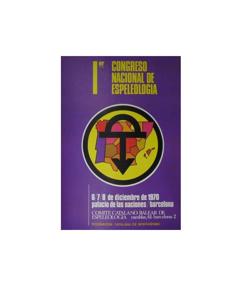 1er. CONGRESO NACIONAL DE ESPELEOLOGIA