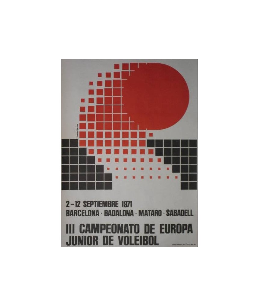 III CAMPEONATO DE EUROPA JUNIOR DE VOLEIBOL