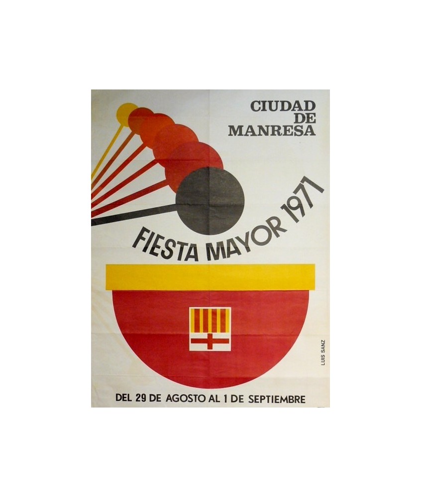 FIESTA MAYOR 1971 MANRESA