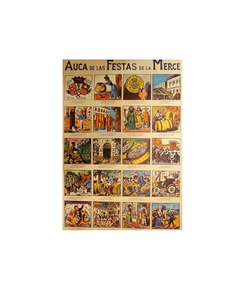 AUCA DE LAS  FESTAS DE LA MERCE 1977