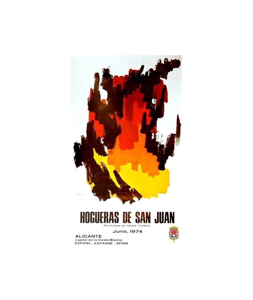 ALICANTE HOGUERAS DE SAN JUAN 1974