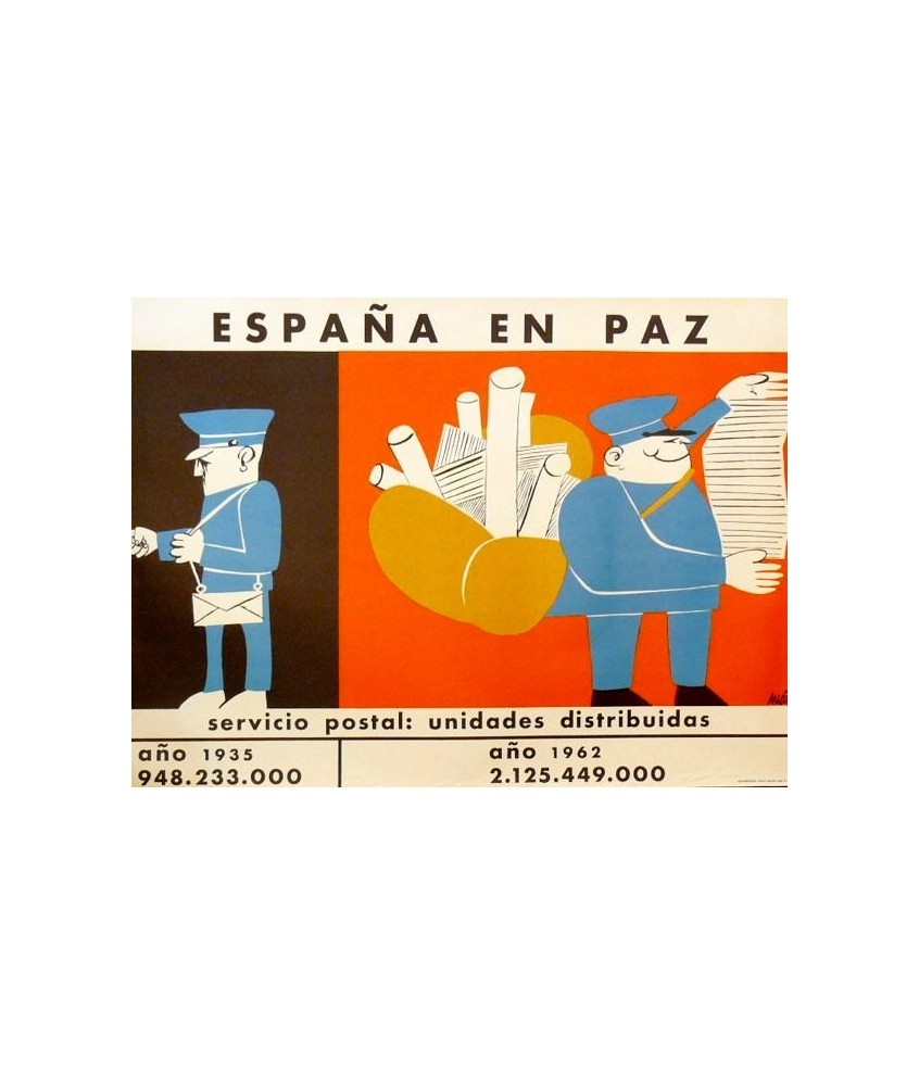 ESPAÑA EN PAZ SERVICIO POSTAL