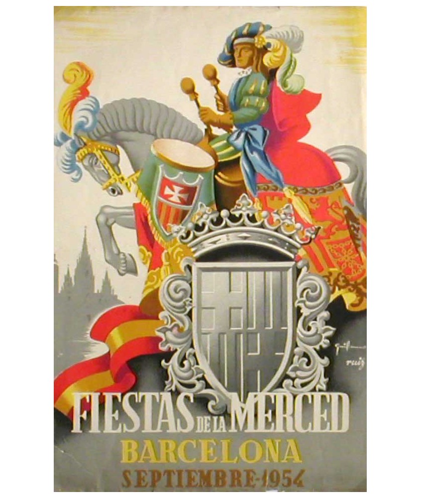 FESTES DE LA MERCED 1954