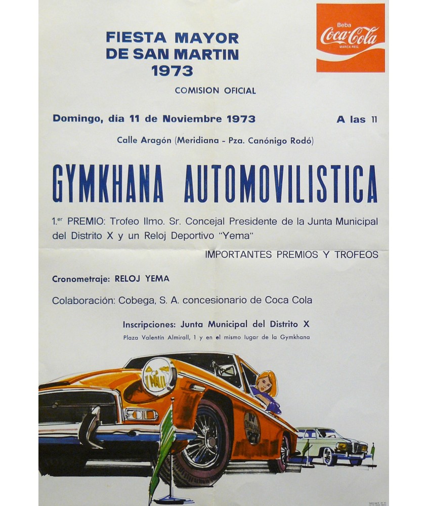 GYMKHANA  AUTOMOVILISTICA 1973