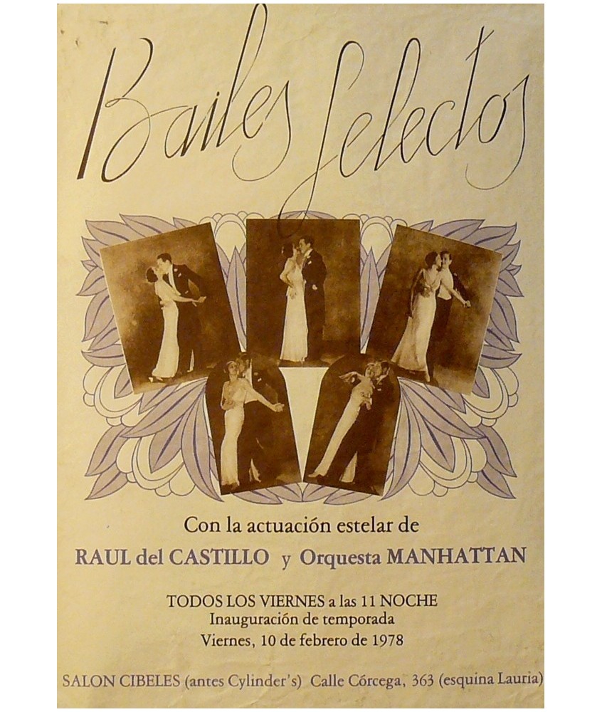 BAILES SELECTOS, SALON CIBELES