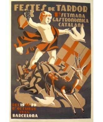 FESTES DE TARDOR 1934. SETMANA GASTRONÒMICA