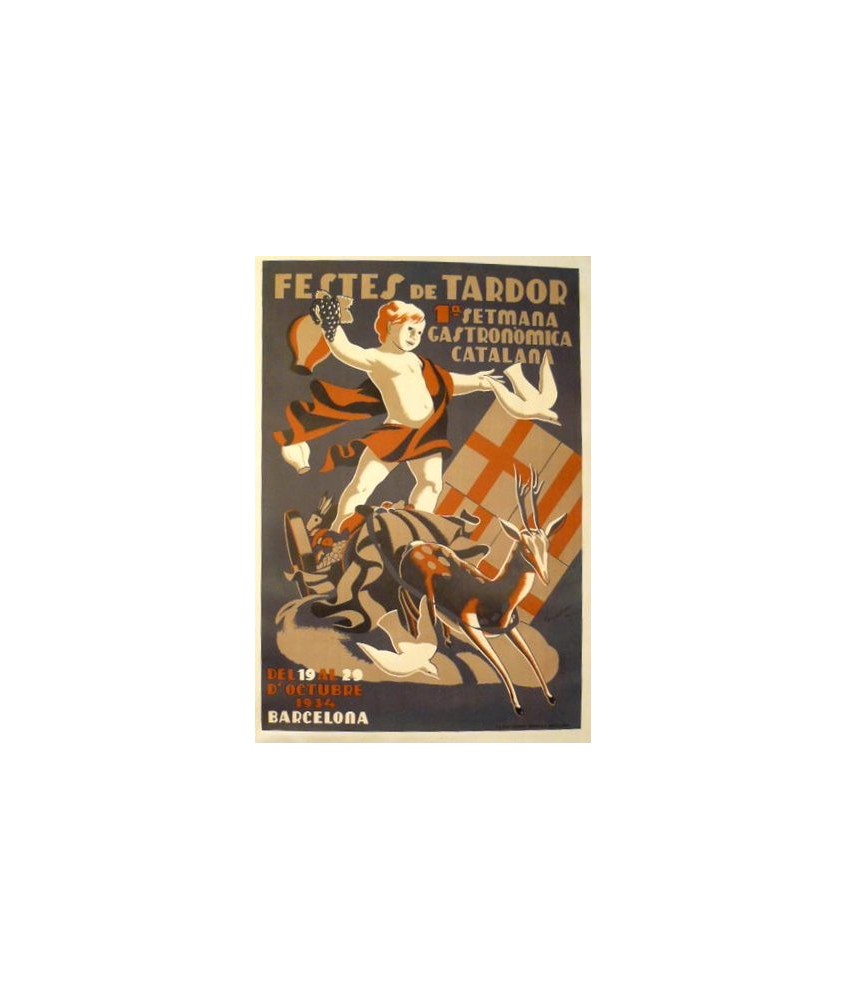 FESTES DE TARDOR 1934. SETMANA GASTRONÒMICA