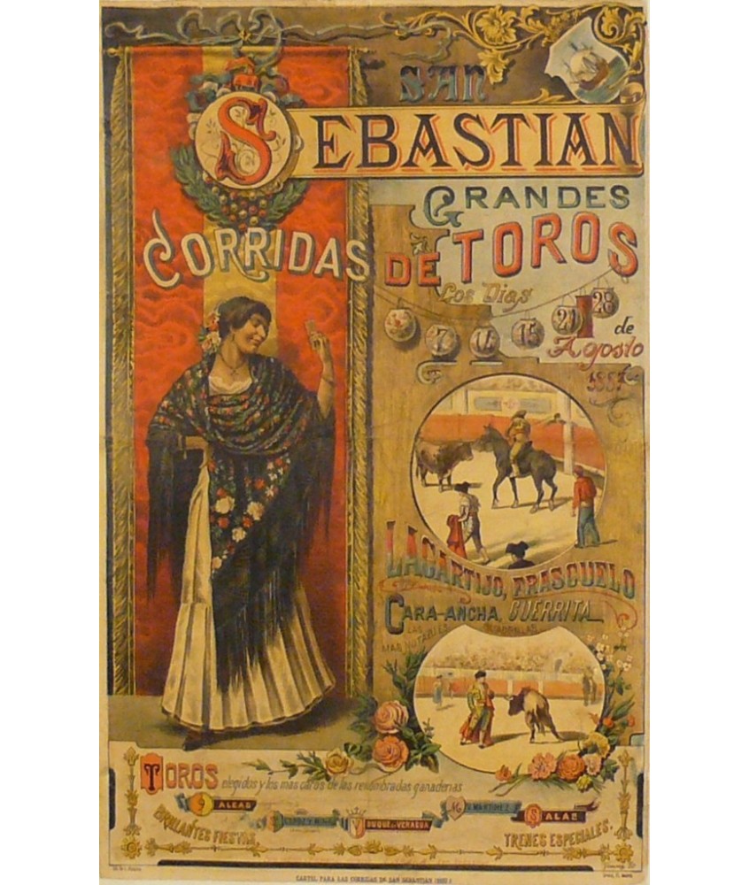 SAN SEBASTIAN. AGOSTO 1887