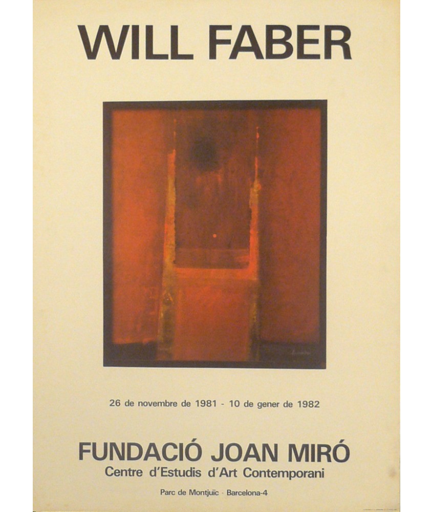 WILL FABER. FUNDACIO JOAN MIRO