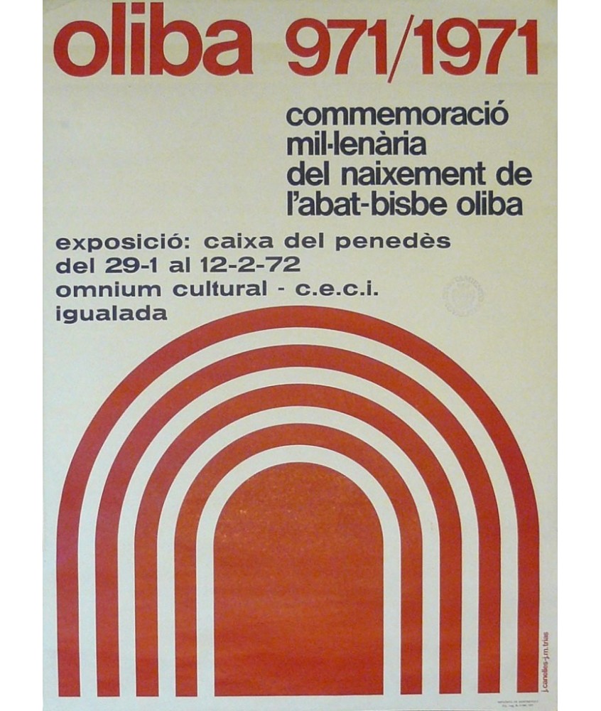 IGUALADA. OLIBA 971 / 1971