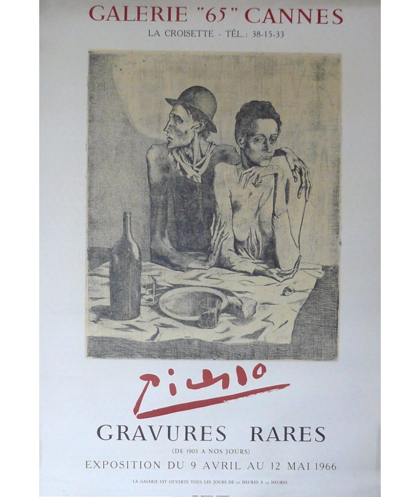 PICASSO GRAVURES RARES