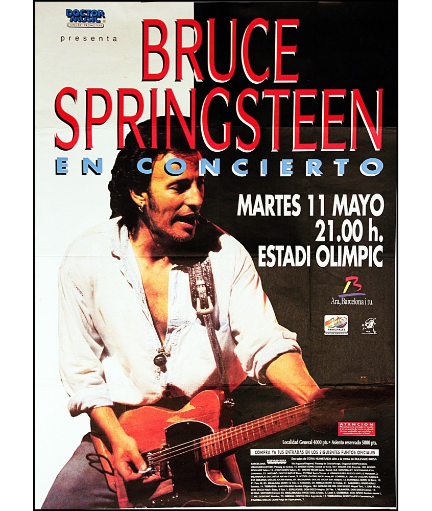 BRUCE SPRINGSTEEN EN CONCIERTO