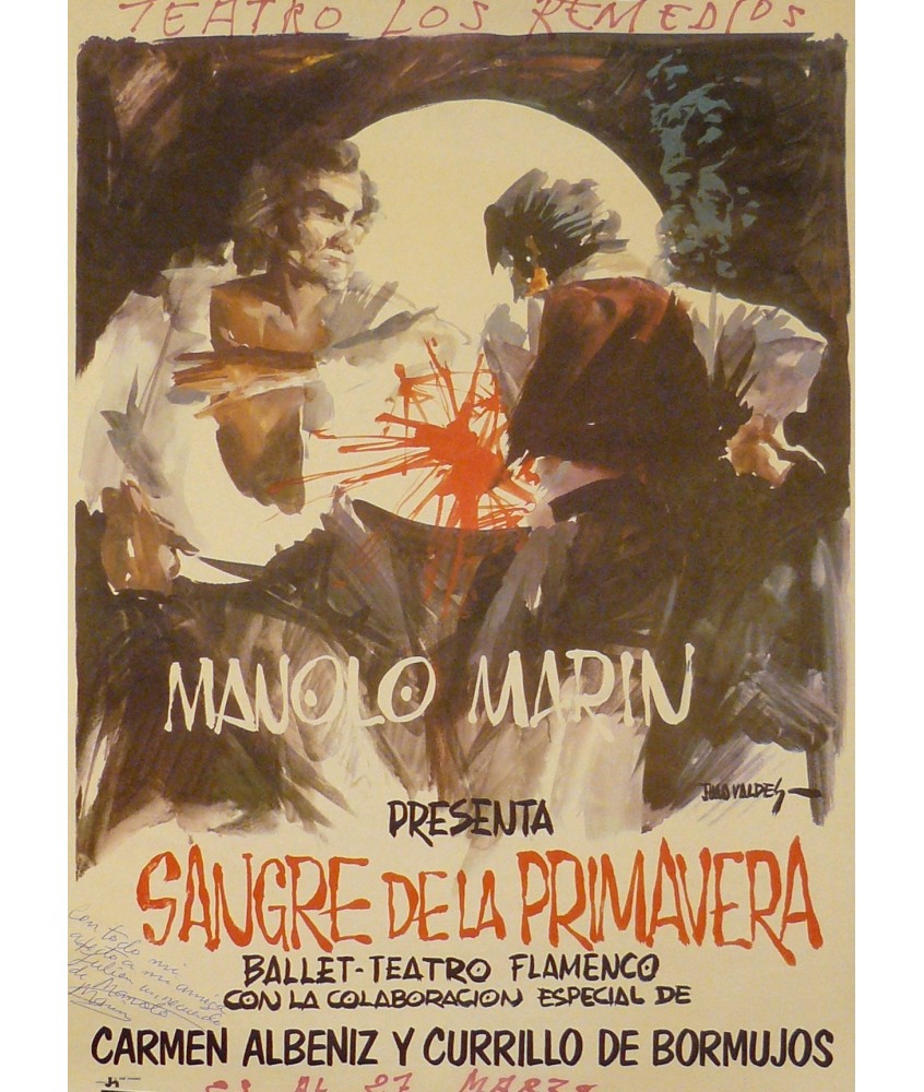 MANOLO MARIN SANGRE DE LA PRIMAVERA