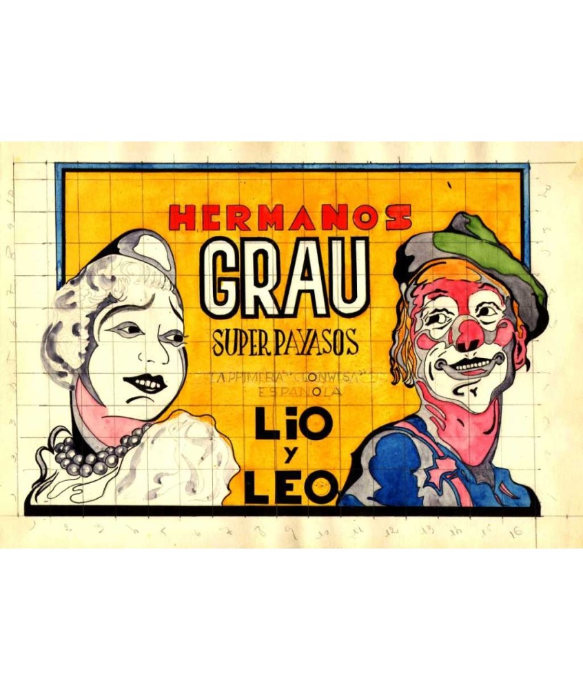 HERMANOS GRAU. SUPER PAYASOS. LIO Y LEO