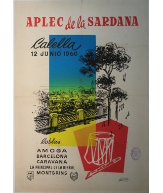 APLEC DE LA SARDANA. CALELLA 1960